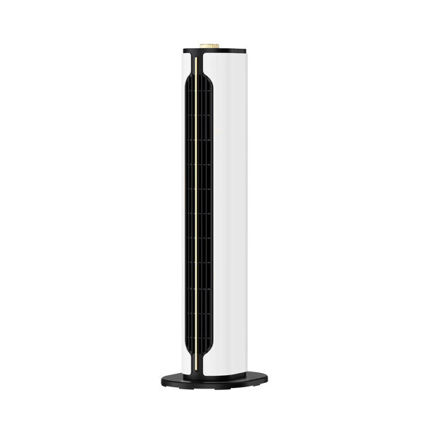 Termoventilador Vertical Ceramico Ptc 1500w Canada Blanco/negro 2portencias 3funciones Termost.seg.antivuelco 61,5x18x18cm