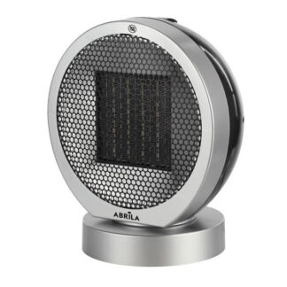 Termovent.ptc Ceramico Pomelo 2000w Negro/plata 2pot 3fun.rotatorio Antivuelco.seg. 29,3x24x18cm