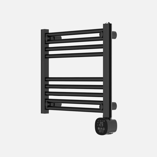 Toallero Electrico Scuti Negro 300w 3modos Display Tactil Anti-hielo Temporizador 54x52x9cm - Image 2