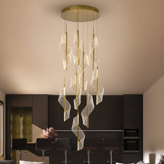 VELAS- LAMPARA 9L ORO DIMABLE