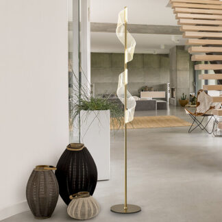 VELAS- PIE SALON LED, ORO