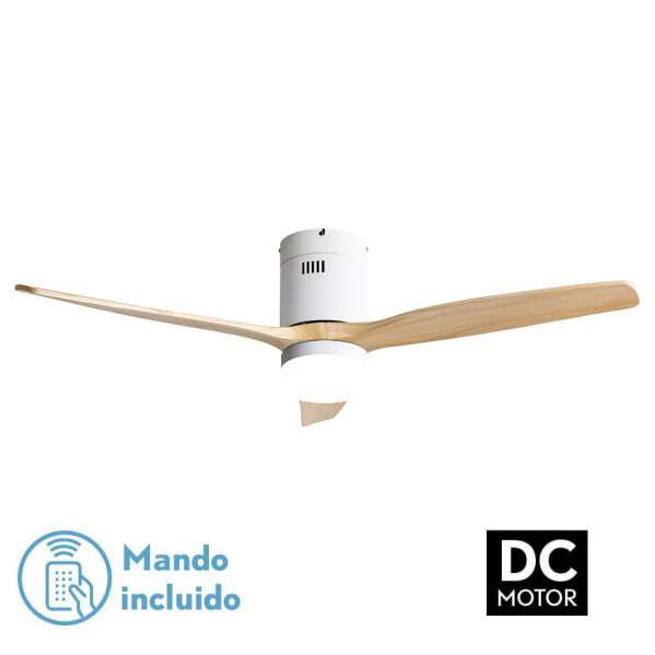 Ventil 20w Dc Aguilon Blanco 3aspas Haya 6 Vel Ocidades C/remoto Tempor. Reg.Int. 30,5x132x132cm - Image 2