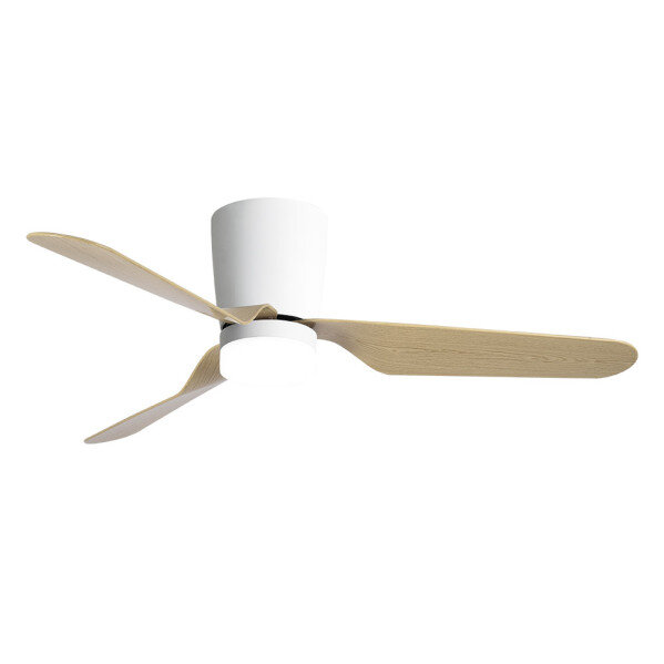 Ventilador 18w Dc Kochi Blanco 3 Aspas Haya 6 Vel 3000-4000-6000k Remoto+temporizador 132 D 2025 - Image 2