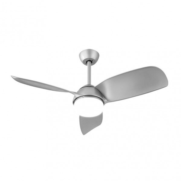 Ventilador 24w Dc Haur Plata 3 Asp.6 Veloc.107d 2 Tijas C/remoto, Memoria Y Temp.3000-4000-6000k - Image 2