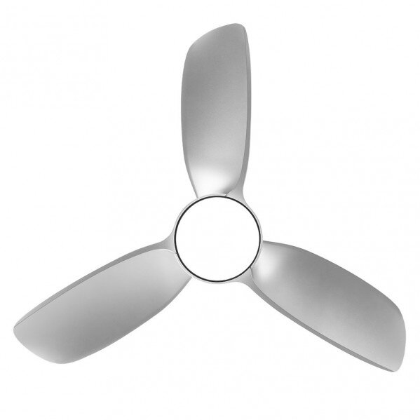 Ventilador 24w Dc Haur Plata 3 Asp.6 Veloc.107d 2 Tijas C/remoto, Memoria Y Temp.3000-4000-6000k - Image 3