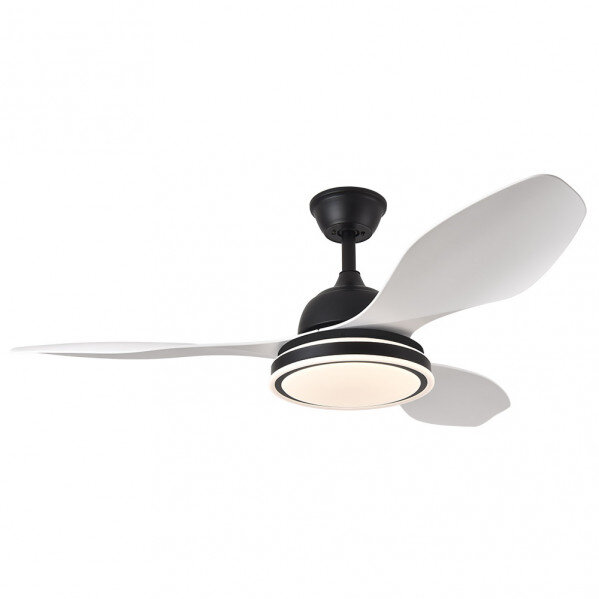 Ventilador 48w Dc Datoo Negro 3 Aspas Blancas 6 Vel. 33/48x122x122cm 3 Color C/remoto,memoria Y Temp.4080lm - Image 2