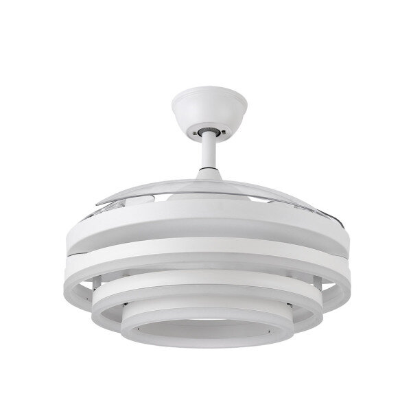 Ventilador 72w Dc Kai Blanco 3 Aspas Transp. 6 Vel. 3 Colores 43/58x50/107 C/remoto,reg.intensidad,memoria Y temp. 6120lm - Image 2