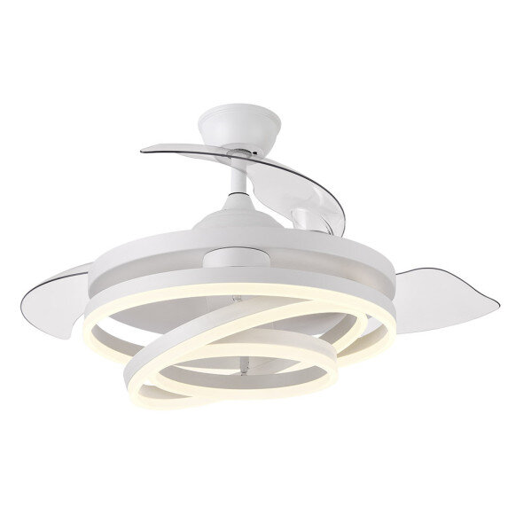 Ventilador 72w Dc Kai Blanco 3 Aspas Transp. 6 Vel. 3 Colores 43/58x50/107 C/remoto,reg.intensidad,memoria Y temp. 6120lm - Image 3