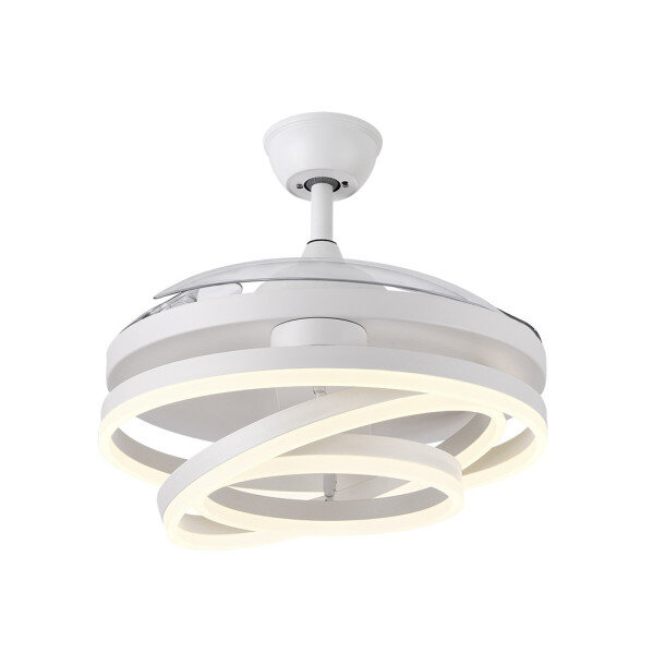 Ventilador 72w Dc Kai Blanco 3 Aspas Transp. 6 Vel. 3 Colores 43/58x50/107 C/remoto,reg.intensidad,memoria Y temp. 6120lm - Image 4