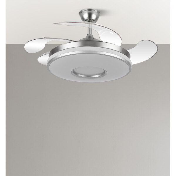 Ventilador Dani 59w 6980lm Niquel 4 Aspas Desplegables 6 Velocidades 106d 3000-4200-6500k Remoto, Reg.Int, Memori Y Tempor - Image 3