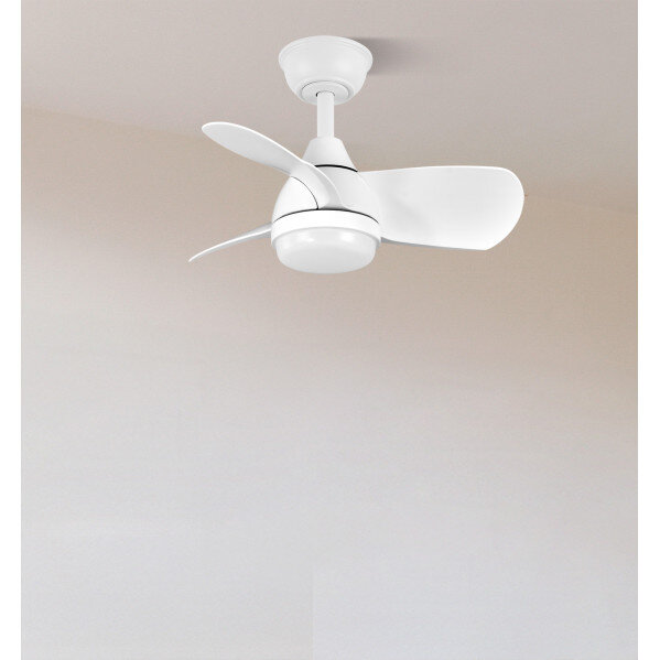 Ventilador Dc 24w Pirdo Blanco 3 Aspas 60d 2400lm 6 Vel. 3000-4500-6000k C/remoto, Memoria Y Temporizador - Image 3