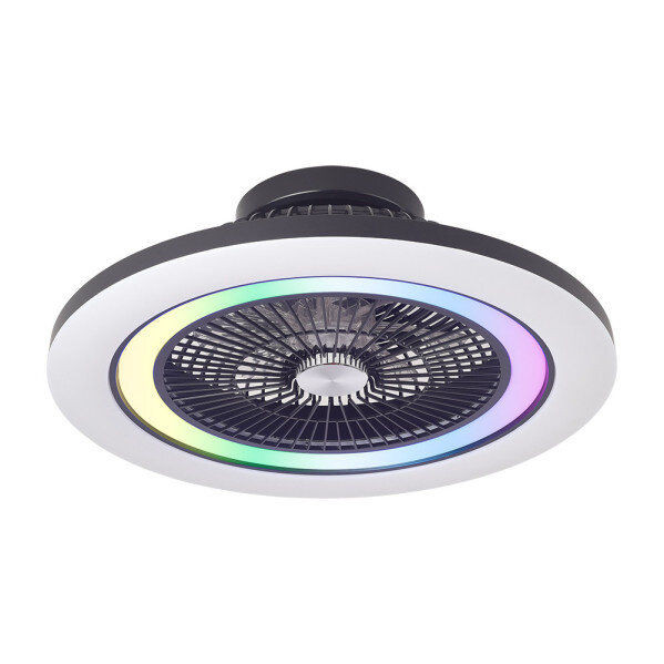 Ventilador Dc 50+7w Antartida Negro 5asp 58d 5400lm 3000-4500-6500k+rgb Remo+r.intensidad+memoria+temporizador - Image 2