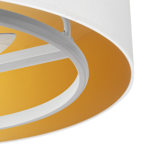 Ventilador Dc Anuska 60w Blanco/oro 8 Aspas 6 Veloc. 70d 5100lm 3col Remoto,memoria,reg.Intensidad,temporizador - Image 2