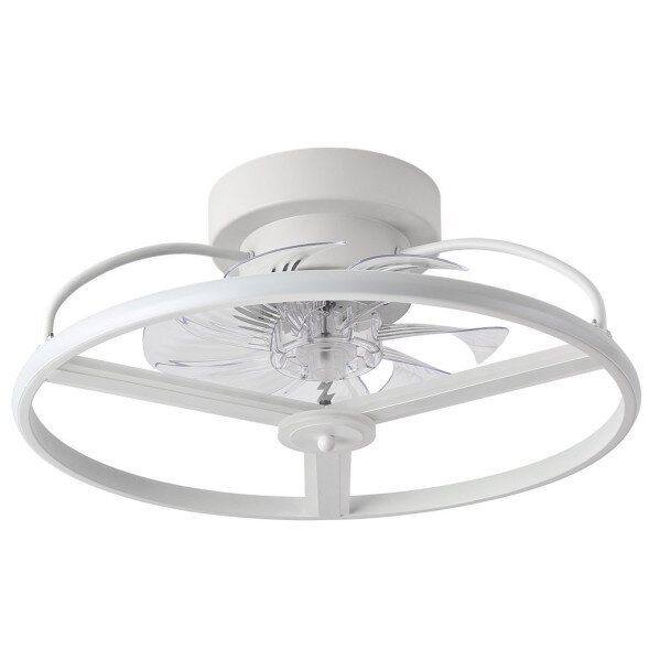 Ventilador Dc Anuska 60w Blanco/oro 8 Aspas 6 Veloc. 70d 5100lm 3col Remoto,memoria,reg.Intensidad,temporizador - Image 3