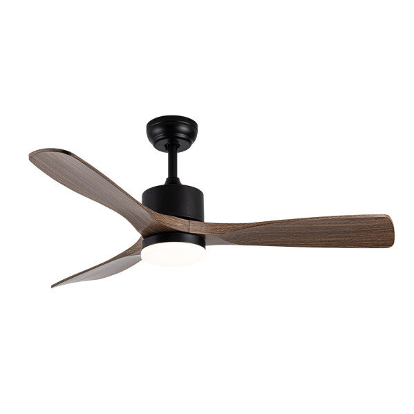 Ventilador Dc Azabache 20w Negro 3asp.roble 6vel 3 Col 40/50x121d 2350lm Remoto,memor,tempo - Image 2