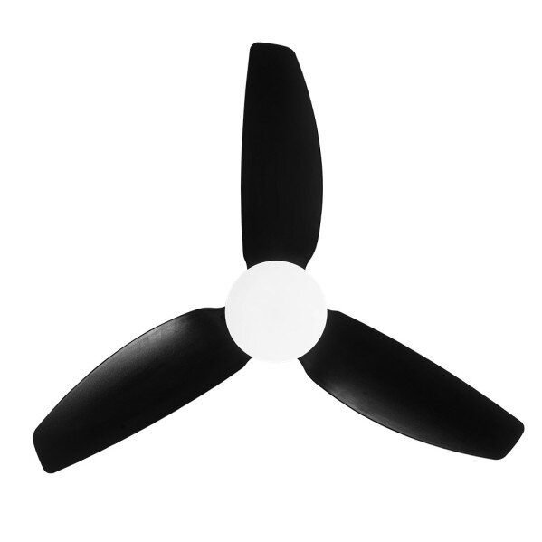 Ventilador Dc Borax 20w Negro 3aspas 6vel 3000-4000-6500k 2350lm Remoto, Memoria Y Temporizador 27x101x101cm - Image 3