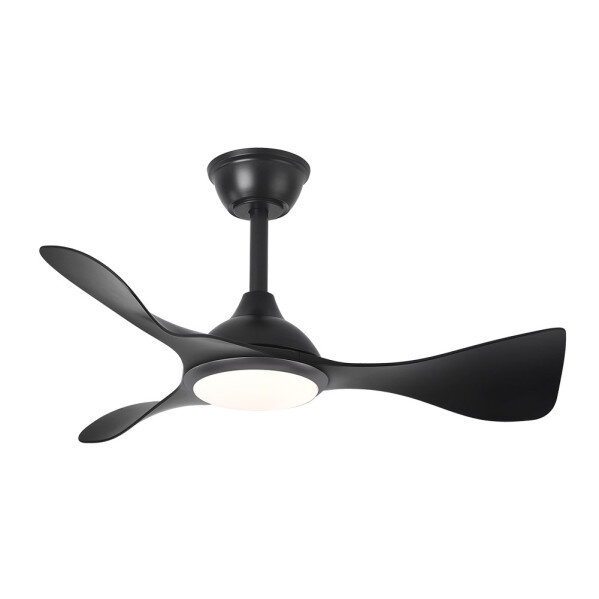 Ventilador Dc Caiman 36w 3600lm Negro 89d 3aspas 6vel 3000-4500-6500k Remoto+reg.intensidad+memoria+temporizador - Image 2