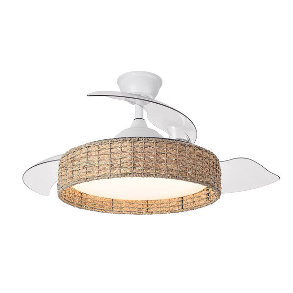 Ventilador Dc Canario 59w Blanco/natural 3asp.107d 6980lm 3000-4500-6500k Reg.intensidad+remoto+memoria+temporizador - Image 2