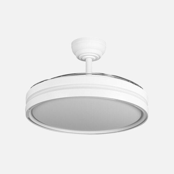 Ventilador Dc Capitan 60w Blanco 3asp.107d 6980lm 36x48/107cm 3col.remoto+memoria+temporizador+reg.intensidad - Image 2