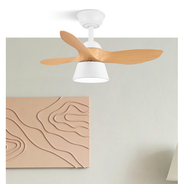 Ventilador Dc Cubico 36w 2680lm Blan/haya 3asp 82d 3000k,4500k,6000k,remoto+tempor+memoria - Image 2