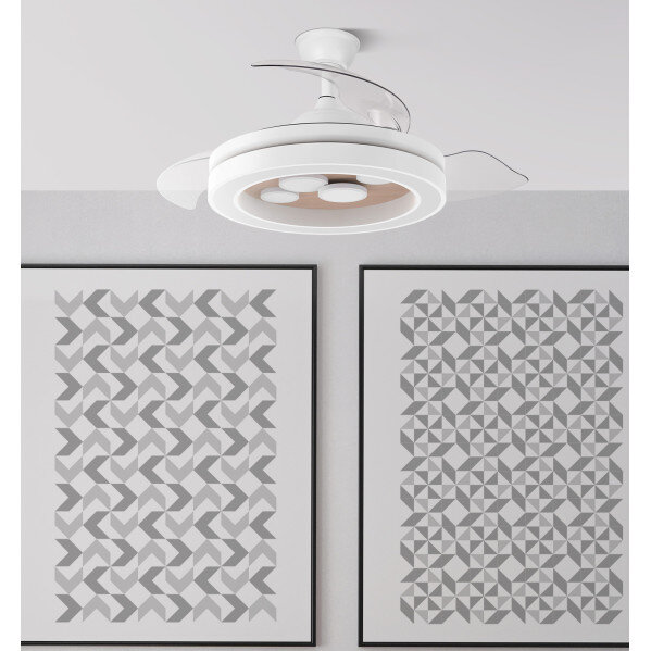 Ventilador Dc Cupido 55w Blanco/haya 3asp.107d 4960l 3000-4500-6500k Reg.intensidad+remoto+memoria+temporizador - Image 4