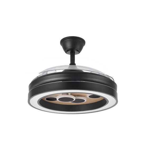 Ventilador Dc Cupido 55w Negro/madera 3asp.107d 4960l 3000-4500-6500k Reg.intensidad+remoto+memoria+temporizador - Image 3