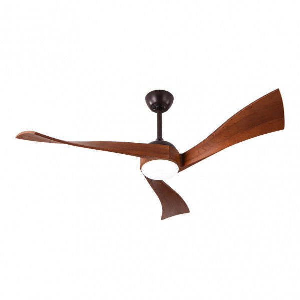 Ventilador Dc Janubi 18w Marron/cerezo 3 Asp.6 Veloc.Reg.x132d 2350lm Remoto,memoria Y Temp.3000-4000-6000k - Image 2