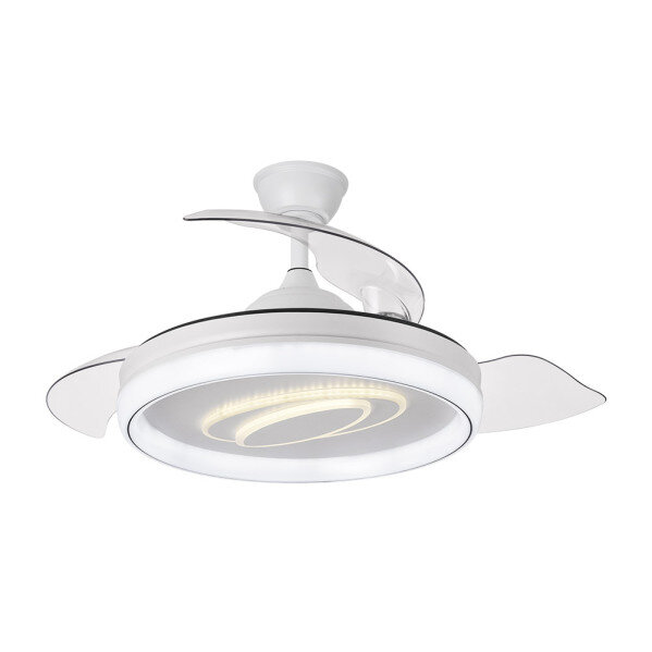 Ventilador Dc Maracana 57w Blanco 3asp.107d 5980lm 3000-4500-6500k Reg.intensidad+remoto+memoria+temporizador - Image 2