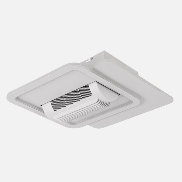 Ventilador Dc Obelisco 59w Blanco 3000-4500-6500k Reg.intensidad 5900lm 14,5x48x48 Remoto+memoria+temporizador