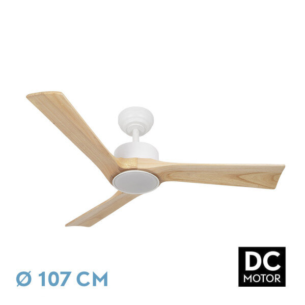 Ventilador Dc Orinoco 24w Blanco 3aspas Haya 107d 2424lm 3000k,4000k,6500k Remoto+regulable Intensidad+temperatura+memoria - Image 2