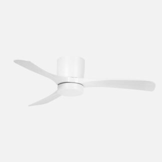 Ventilador Dc Paterna 18w Blanco 3aspas 6vel 117d 2250lm 3000-4500-6500k Remoto+memoria+temporizador