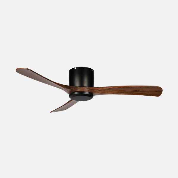 Ventilador Dc Paterna 18w Negro/roble 3aspas 6vel 117d 2250lm 3000-4500-6500k Remoto+memoria+temporizador - Image 2