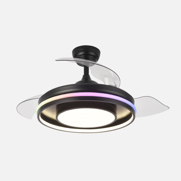 Ventilador Dc Pitufo 57w Nergro 3asp107d 3990lm Rgb +3000-4500-6500k Reg.intensidad+remoto+memo+temporiz - Image 3