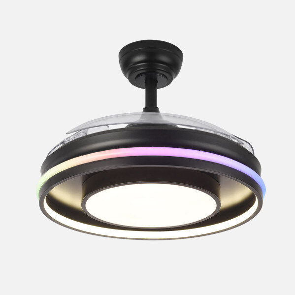 Ventilador Dc Pitufo 57w Nergro 3asp107d 3990lm Rgb +3000-4500-6500k Reg.intensidad+remoto+memo+temporiz - Image 4