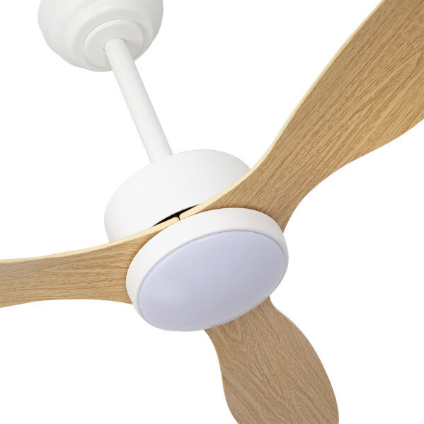 Ventilador Dc Serpa 24w Blanco 3aspas Haya 107d 2424lm 3000-4000-6500k Remoto+reguladort Intensidad+temporizador+memoria - Image 2