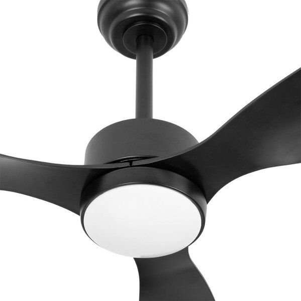 Ventilador Dc Serpa 24w Negro 3aspas 6vel 107d 2424lm 3000-4000-6500k Remoto+regulable Intensidad+temporizador+memoria - Image 2