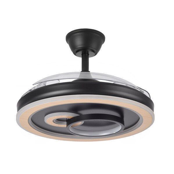 Ventilador Dc Sultan 68w Negro/madera 3asp.107d 4960lm 3000-4500-6500k Reg.intensidad+remoto+memoria+temporizador - Image 3