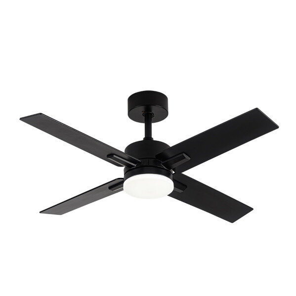 Ventilador Dc Talco 20w Negro 4aspas Negra/gris 6vel. 3000k,4000k,6500k 2350lm Remoto, Memoria, Temporizador 106d - Image 2