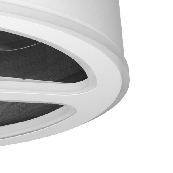 Ventilador Dc Tatiana 110w Blanco/mad.Negra 3 Aspas 62d 3000-4000-6000k 9350lm Remoto,memoria,temporizador - Image 2