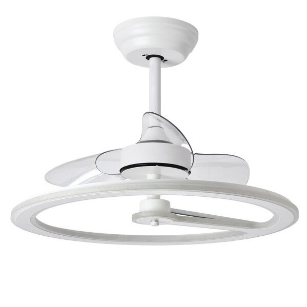 Ventilador Dc Tatiana 110w Blanco/mad.Negra 3 Aspas 62d 3000-4000-6000k 9350lm Remoto,memoria,temporizador - Image 3