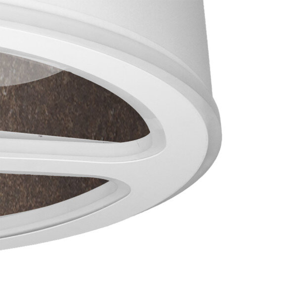 Ventilador Dc Tatiana 110w Blanco/oxido 3 Aspas 62d 3000-4000-6000k 9350lm Remoto,memoria,temporizador - Image 2