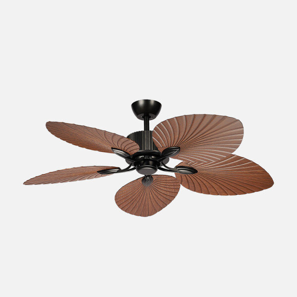 Ventilador Dc Torcal 24w Negro/roble 5aspas 6vel 130d 2880lm 3000-4500-6500k Remoto+memoria+temporizador - Image 2