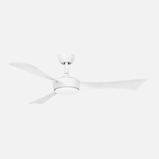 Ventilador Dc Tormos 18w Blanco 3aspas 6vel.132d 2250 Lm 3000-4500-6500k Remoto+memoria+temporizador