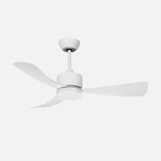 Ventilador Dc Yeste 18w Blanco 3aspas 6vel 106d 2250lm 3000-4500-6500k Remoto+memoria+temporizador