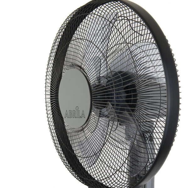 Ventilador De Pie Borlon Negro/gris 3 Vel.55w 5x2aspas Orientable+ Remoto+ Temporizador Regx43x40 Cm - Image 2