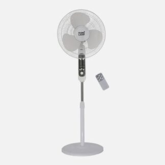 Ventilador De Pie Calma Bl.3 Vel.45w.3 Aspas  43 D C/ Remoto.temporizador 0,5h-7,5h