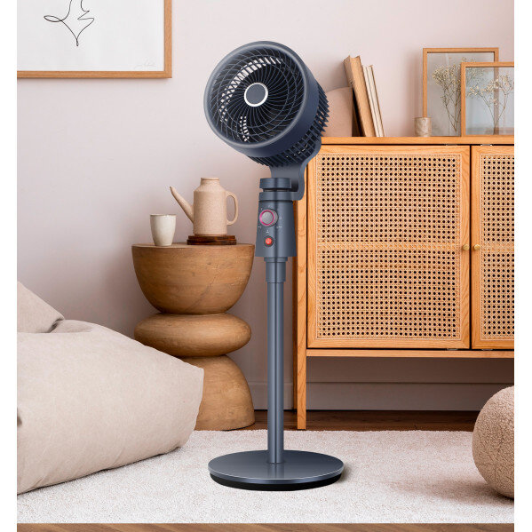 Ventilador De Pie Montecristo Granito 40w 3velocidades 3aspas Fijo Y Rotatatorio102x30,5x30,5cm - Image 3