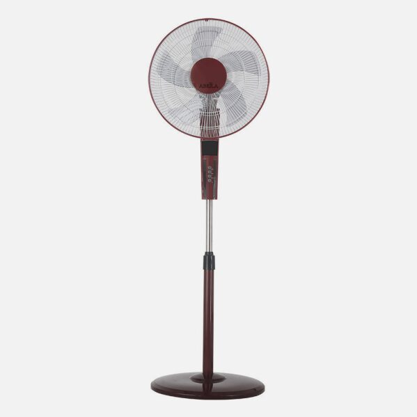Ventilador De Pie Rayo Burdeos/ng.3 Vel.60w.5 Asp 43d C/ Remoto Y Temporizador 0,5h-7,5h