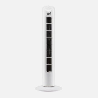 Ventilador De Torre Tero Blanco 3 Vel 50w Oscilante Temporizador 80x25x25 Cm