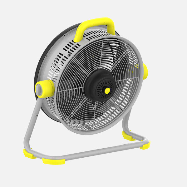 Ventilador Industrial Corintio 100w Amarillo/negro 50,5d 3aspas 3vel Orientable 62x63x25cm - Image 3